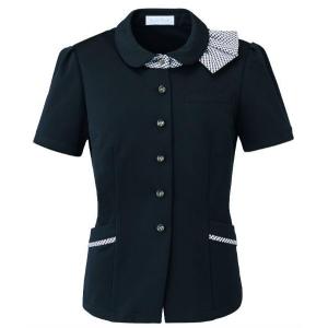 SS720N オーバーブラウス 神馬本店（selectstage）事務服・制服5号〜19号 ポリエステル100％｜sss-uniform