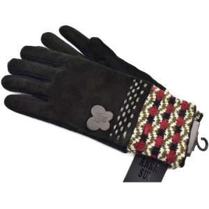 ANNA SUI（アナスイ） 手袋 バタフライメタル カラーミックスツイード