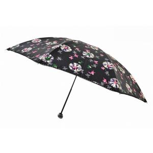 アナスイ 折りたたみ 傘 雨傘 レディース ブランド ピコレース バレリーナ 黒 ブラック 55cm 女性 婦人｜ssseason