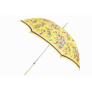 傘 雨傘 レディース ケイト スペード ニューヨーク ブランド 長傘 フラワー イエロー 60cm ...