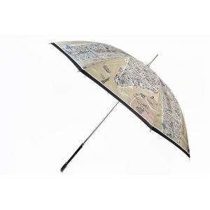 長傘 ケイト スペード ニューヨーク 傘  レディース ブランド 雨傘 ニューヨークマップ  シャンパンゴールド 60cm 女性 婦人
