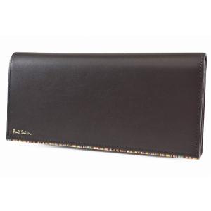 Paul Smith（ポール・スミス） 未使用 長財布 レザー ブロックチェック
