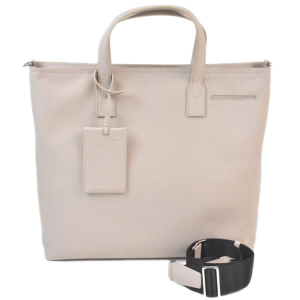 メンズ トートバッグ ビジネスバッグ ポールスミス クラシックエンボス 2way ショルダーバッグ ...