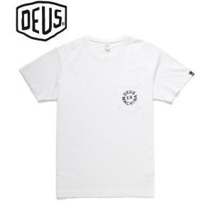 DeusExMachina デウスエクスマキナ Pocket Logo Tee ホワイト 白 ロゴ ポケTシャツ Deus Ex Machina　メンズ[衣類]｜ssshop