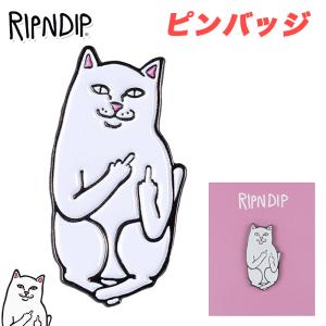 RIPNDIP ピンバッジ リップンディップ Lord Nermal Pin ピン 1個 金属ピン 飾り 装飾 ネコ キャット 猫 ユ00582｜ssshop