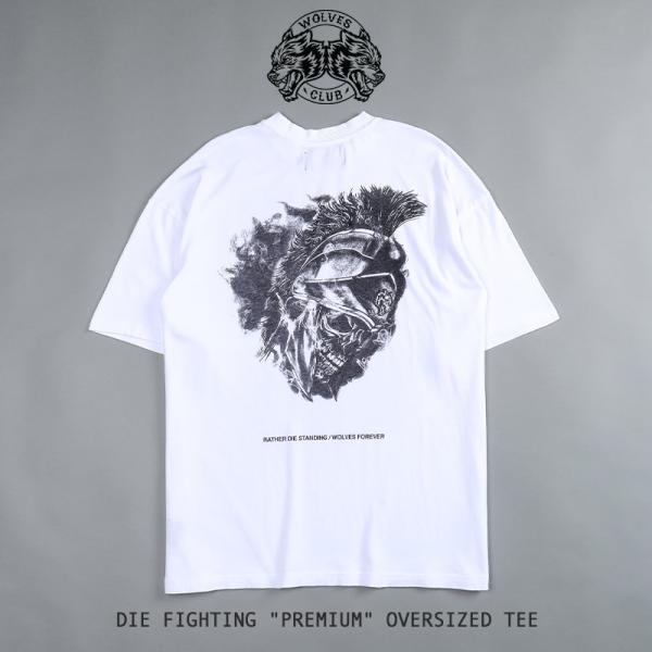 ダルクスポーツ Tシャツ 半袖 DarcSport オーバーサイズTシャツ DIE FIGHTING...