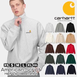 カーハート ハーフジップ スウェット Carhartt WIP Half Zip American
