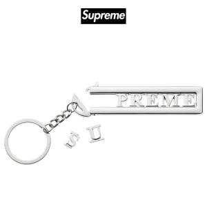 正規品 シュプリーム キーホルダー Supreme Slide Keychain キーチェーン リング メンズ [アクセサリー]｜ssshop