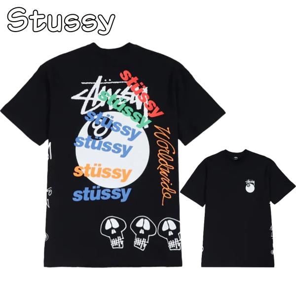 Stussy Tシャツ ステューシー ロゴ 半袖 TEST STRIKE T-SHIRT レギュラー...