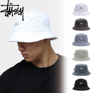 Stussy ステューシー バケットハット バケハ Graffiti Cord Bucket Hat 帽子 キャップ ロゴ 定番 6カラー人気 ぼうし  Stock Bucket Hat アクセサリー メンズ ユ