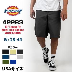 ディッキーズ ハーフパンツ Dickies 42283 USAサイズ ルーズフィット ひざ下 ショーツ 13インチ Loose Fit ユ00582