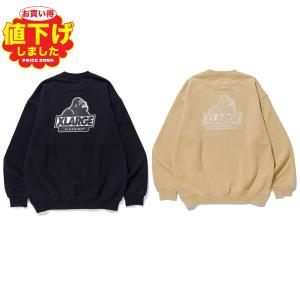 XLARGE スウェット エクストララージ SLANTED OG CREW NECK SWEAT 長袖 トレーナー ロゴ トップス ストリート メンズ  ユニセックス 正規品[衣類]