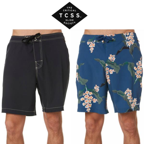 ティーシーエスエス TCSS CAHOOTS BOARDSHORT BLACK BLUE ブラック ...