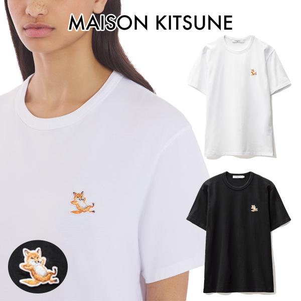 MAISON KITSUNE Tシャツ メゾン キツネ CHILLAX FOX PATCH CLAS...