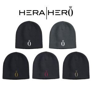 ヘラヒーロー HERA x HERO HERO ORIGINAL BEANIE ビーニー ニット帽 black wthite grey gold red silver メンズ ジムウェア スポーツウェア 筋トレ[帽子]｜ssshop