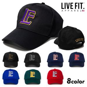 リブフィット LIVE FIT キャップ 帽子 LF Classic Cap スナップバック 8カラー メンズ 筋トレ ジム ウエア スポーツウェア 正規品[衣類]