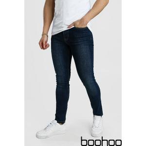 ブーフー boohoo Skinny Fit Jeans Blue ブルー スキニー フィット デニム ジーンズ パンツ メンズ イギリス asos[衣類]｜ssshop