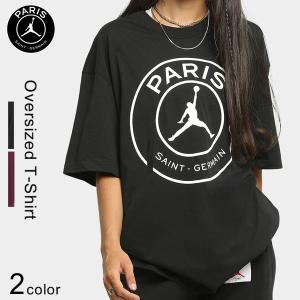 ジョーダン パリサンジェルマン コラボ JORDAN PSG 半袖 Tシャツ ビック ロゴ ブラック ボルドー ユニセックス ナイキ 正規品[衣類]