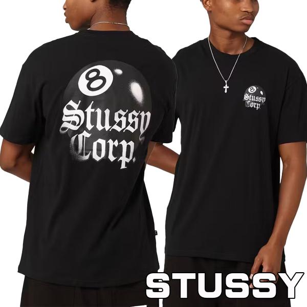 Stussy Tシャツ ステューシー ロゴ 半袖 8 Ball Corp T-Shirt 8ボール ...