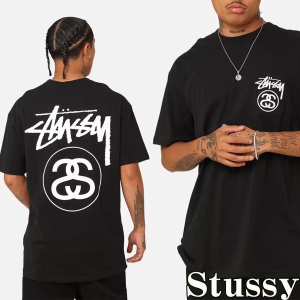 Stussy Tシャツ ステューシー ロゴ 半袖 SS Link T-Shirt オーバーサイズ メ...