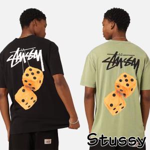 Stussy Tシャツ ステューシー ロゴ 半袖 Fuzzy Dice T-Shirt オーバーサイズ メンズ 海外限定 USサイズ ユニセックス 正規品 ST0M0463 [衣類] ユ00582｜WILLS