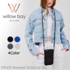 ウィローベイ Willow Bay PHONE Neoprene Crossbody Bag スマホ バッグ ハンドバッグ ユ00582｜WILLS