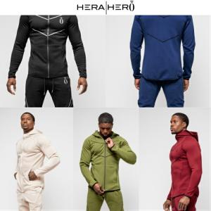 ヘラヒーロー HERA x HERO ZIP-UP ARROW HOODIE ジップアップアローパーカー スウェット トレーナー メンズ ジムウェア スポーツウェア 大きいサイズ スポーティ｜ssshop