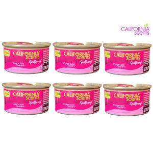 CALIFORNIA SCENTS カリフォルニア・センツ Organic Air Freshener コロナド・チェリー6缶セット 送料無料！（北海道・東北・沖縄は別途送料）｜sssm