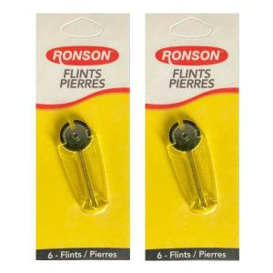 RONSON ロンソンライター 純正フリント6石入り 2パックセット