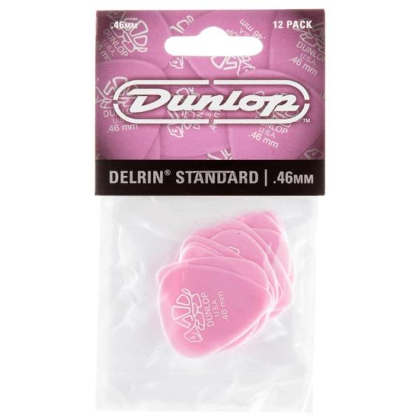 Dunlop Delrin Standard ピック 12枚入り .46 mm