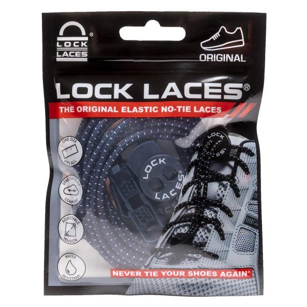 Lock Laces ロックレース 靴紐 結ばない 靴ひも くつひも ネイビーブルー