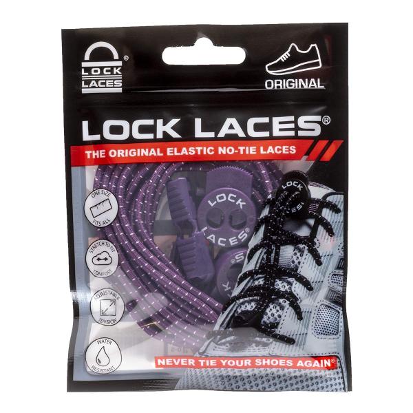 Lock Laces ロックレース 靴紐 結ばない 靴ひも くつひも パープル