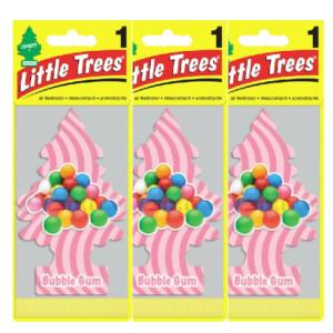 Little Trees リトルツリー エアフレッシュナー 釣り下げ式 バブルガム 3枚セット USDM 芳香剤｜sssm