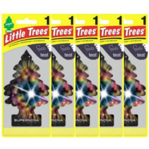 Little Trees リトルツリー エアフレッシュナー 釣り下げ式 SuperNova スーパーノヴァ USDM 5枚セット USDM 芳香剤