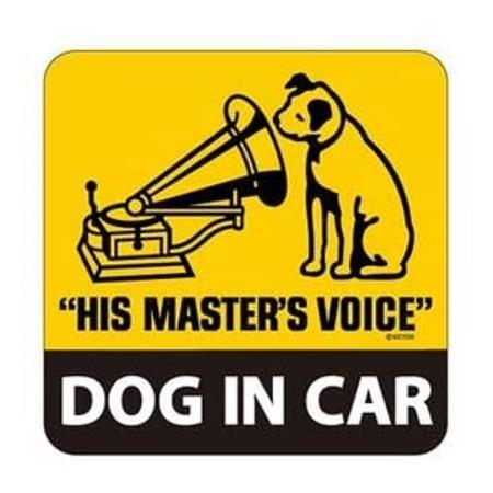 ビクター ニッパー DOG IN CAR ステッカー VICTOR NIPPER ビクター犬 正規ラ...