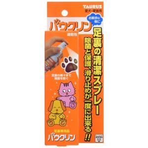 トーラス 除菌と保護、滑り止めが一度に出来る パウクリン ペット用 100ml (x 1)｜ssukoyaka