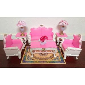 バービー バービー Barbie Gloria Sized Deluxe Living Room F...