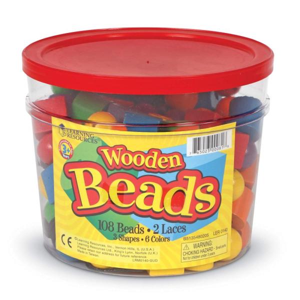 ラーニング リソーシズ(Learning Resources) Beads Set 知育玩具 紐通し...