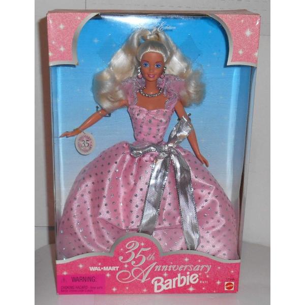 35th Anniversary バービー Barbie Doll 1997 Walmart Spe...