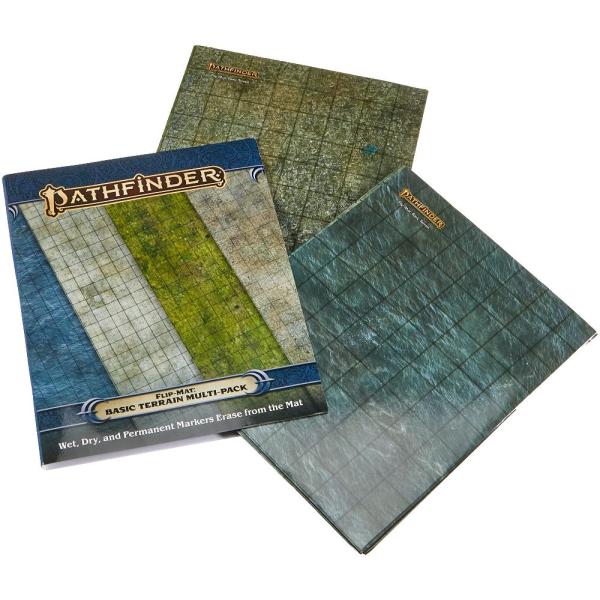 Pathfinder FlipーMat: Basic Terrain Multiーpack  並行輸...