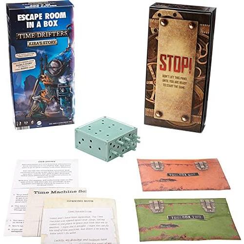 Mattel Games Escape Room in A Box: TIME Drifters K...