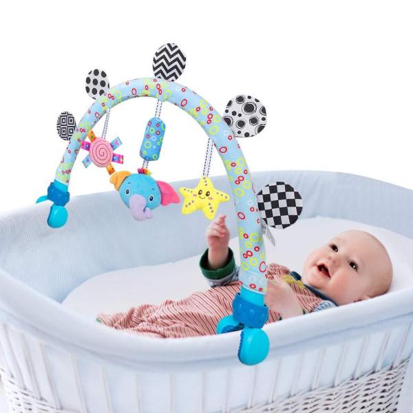 Caterbee Travel Arch Bassinet Toys for Infant &amp; To...