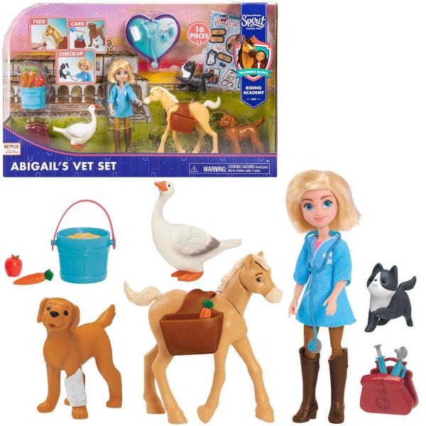 DreamWorks Spirit Riding Free Abigail’s Vet Set, 1...