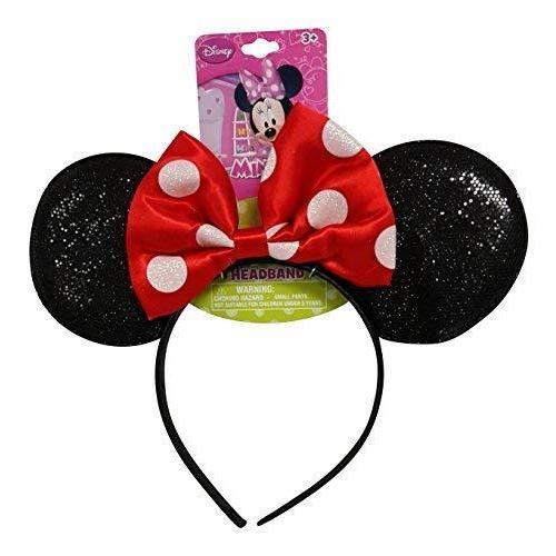 Genuine UPD Minnie Mouse ミニーマウス Sparkled Ear Shape...