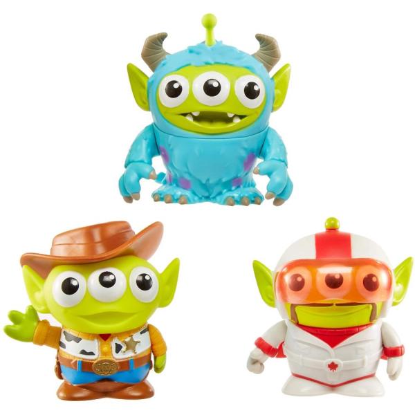 Disney Pixar Alien Remix, Paquete Woody, Sulley y ...