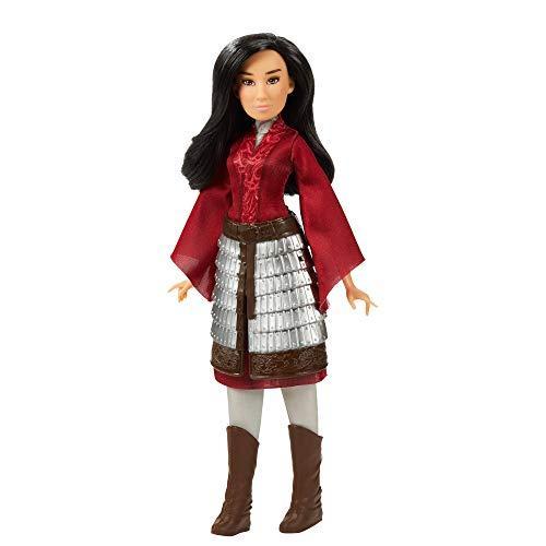 Disney Mulan Fashion Doll with Skirt Armor, Shoes,...