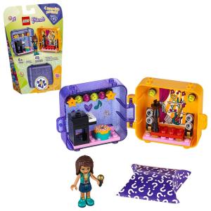LEGO Friends Andrea’s Play Cube 41400 Building Kit, Includes a Pop Star Min