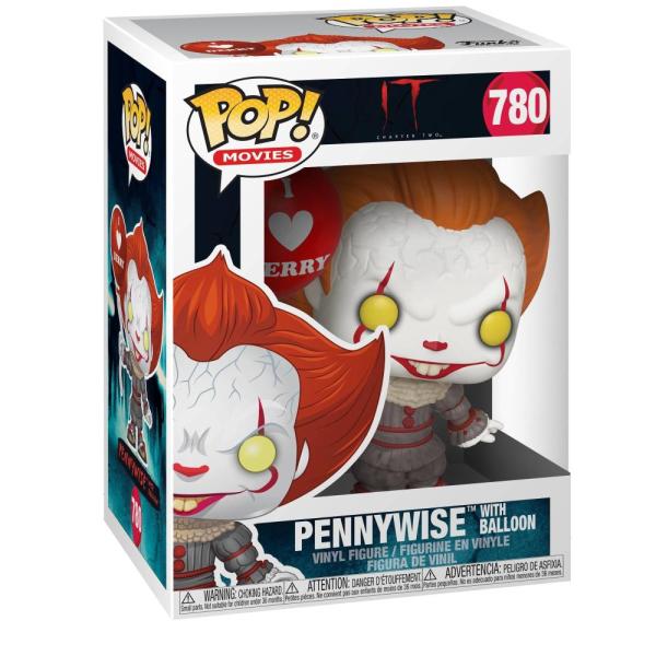 FUNKO POP  MOVIES: It: Chapter 2 ー Pennywise w/ Ba...