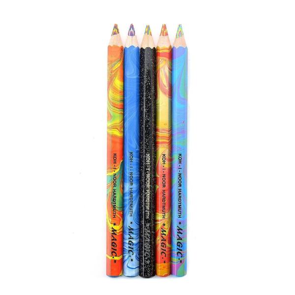 KohーIーNoor Magic FX Pencils, 5ーPack ー Original, Tr...