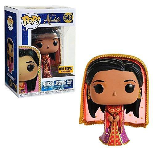 Funko Pop Aladdin Princess Jasmine Desert Moon Exc...